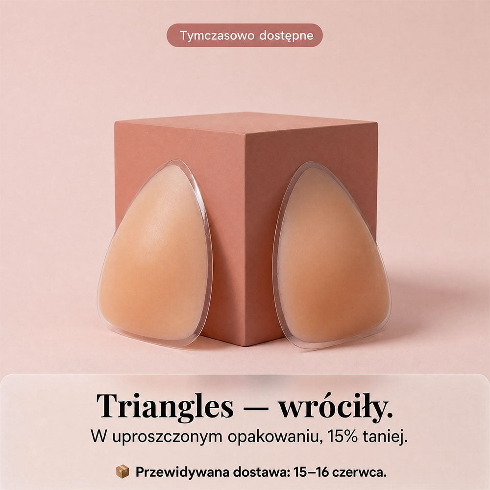 Glamea Grippy™ triangles nakładki na sutki
